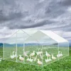 Kurnik Izrielar 3x4x2 m z dachem, ocynkowana metalowa Podgląd zdjęcia produktu 11