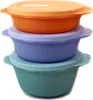 TUPPERWARE Mikrowelle CrystalWave pastell 775ml rot+560ml Produktbild-Vorschau 1