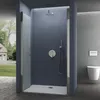 doporro Double Portes de Douche à L'italienne Opaque Voir les images du produit 2