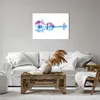Bild auf Leinwand - Leinwandbild - Violine Walk regen Produktbild-Vorschau 6