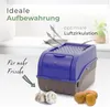 Novaliv 1x Groß 9l Kartoffelhorde marineblau Produktbild-Vorschau 7