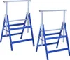 XMTECH 2er set Gerüstbock 7-fach höhenverstellbar 80-131 cm Produktbild-Vorschau 3