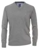 Redmond Pullover mit V-Ausschnitt in grau