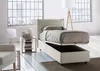 Einzelbett Ddimari, Containerbett mit Stoffbespannung, 100% Produktbild-Vorschau 4