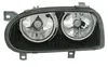 AD TUNING GmbH & Co. KG Für VW Golf 3 III 1991-1997 Scheinwerfer Klarglas Schwarz LINKS + RECHTS – Seitenprofil und Konturen Produktbild-Vorschau