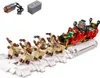 1318PCS Bausteine Weihnachtsschlitten Modell Kinder Produktbild-Vorschau 2