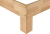 Holzbett breites Einzelbett 100x200 Buche geölt Futonbett Produktbild-Vorschau 4