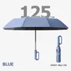 Extragroßer 125cm Automatik-Regenschirm, 10 Streben, Produktbild-Vorschau 2