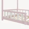 Hausbett ‘Hesel’ für Kinder mit Rausfallschutz 90 x 200 cm Produktbild-Vorschau 8