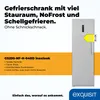 Exquisit Gefrierschrank, Tiefkühlschrank, 274 Liter, Produktbild-Vorschau 2
