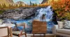 Muralo Vlies Fototapete WASSERFALL Herbstbäume Landschaft Produktbild-Vorschau 3