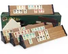 Hvězdný dřevěný vzhled rummy setu OKEY s melaminovými Náhled obrázku produktu 1
