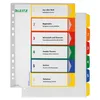 Leitz PC-beschriftbares Register, Plastik, Numerischer Produktbild-Vorschau 5