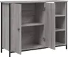 vidaXL Príborník Grey Sonoma 100x33x75 cm odvodený výrobok Náhľad obrázku produktu 5