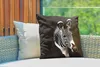 MuchoWow® Outdoor Kissen - Zebra - Porträt - Kleidung - Produktbild-Vorschau 3