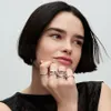 Pandora Anello Essence Donna impilato a forma di argento Anteprima dell’immagine prodotto 2