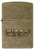 ZIPPO - Zippo Stamped Antique Brass - Sturmfeuerzeug Produktbild-Vorschau 1