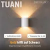 SSC-LUXon TUANI 2er Set Wandlampe Innen weiß gold - moderne Produktbild-Vorschau 2