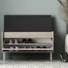 Flur Garderobenbank mit Sitzpolster 90 cm breit in Kaschmir Produktbild-Vorschau 7