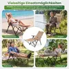 COSTWAY Campingstuhl mit Fußstütze, Klappstuhl bis 150 kg Produktbild-Vorschau 9