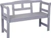 Gartenbank SenS-Line Friesenbank 2 Sitzer 113 x 40 x 75 cm Produktbild-Vorschau 1