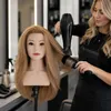 Główka z popiersiem głowa treningowa fryzjerska Maxi  100% Podgląd zdjęcia produktu 10