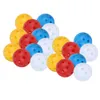 20Pz colori misti plastica flusso d'aria palla da golf di Anteprima dell’immagine prodotto 5