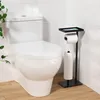 Freistehender Toilettenpapierhalter mit oberem Ablagefach, Produktbild-Vorschau 6