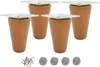 Dřevěné nohy k nábytku 7 cm, bukové, ořechové provedení – Náhled obrázku produktu 1
