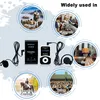 Collage of images showing various applications of a tour guide system, with product shots in the center. Náhled obrázku produktu