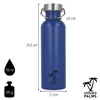 Trinkflasche Edelstahl Wasserflasche Fahrradflasche Produktbild-Vorschau 2