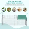 PawHut Freigehege, Kleintiergehege, Meerschweinchen Gehege, Produktbild-Vorschau 6