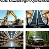 Wiltec mobile Absperrung aus Kunststoff faltbar 60 x 32 x Produktbild-Vorschau 8
