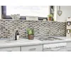 Glasmosaik mit Naturstein XIC S1255 braun/beige 32,2x31 cm Produktbild-Vorschau 3