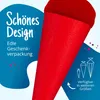 itenga Bastelschultüte 70cm rund ROT Produktbild-Vorschau 4