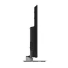 Side view of a black LED TV on a stand. Produktbild-Vorschau