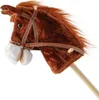 Hobby Horse z dźwiękiem i kołami Bruno Baby Mix Brown Podgląd zdjęcia produktu 2