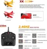 RC Flugzeug, XK A300-Beech D17S 2,4 GHz 4CH 3D / 6G System Produktbild-Vorschau 5