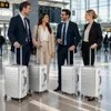 Travelhouse Oslo hliníkový príručný kufor 55 cm strieborný Náhľad obrázku produktu 12