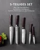 PAUDIN NS5 Messerset – 5-teilig | Japanische Messer | Produktbild-Vorschau 2