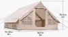 SucceBuy Aufblasbares Campingzelt für 5–8 Personen mit Produktbild-Vorschau 6