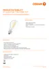 Osram LED E27 G45 Filament KLAR 6W = 60W Tropfen 806lm 230V Produktbild-Vorschau 3