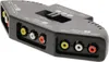 Composite-Schalter 3x SCART Buchse - 3x Cinch Buchse Produktbild-Vorschau 5
