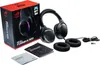 A gaming headset, its box, and accessories are displayed on a white background. Náhled obrázku produktu