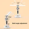 Stolná lampa s dvojitou hlavou a ventilátorom, dotykovým Náhľad obrázku produktu 7