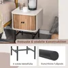 COSTWAY stolik nocny z miejscem do przechowywania i Podgląd zdjęcia produktu 5