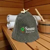 Saunahut aus Wollfilz (Sauna Master 510-137) Saunamütze mit Produktbild-Vorschau 2