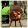 BonFeu Poêles de jardin BONSOLO Corten - Ø 45 cm x H 126 cm Voir les images du produit 13