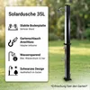 Mucola Solardusche Gartendusche Fußdusche Pooldusche Produktbild-Vorschau 11