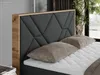 Boxspringbett 160x200 mit Bettkasten, Polsterbett 160x200 Produktbild-Vorschau 3